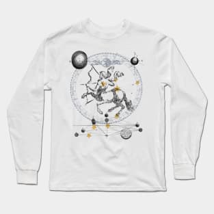 Sagittarius Zodiac Sign Long Sleeve T-Shirt